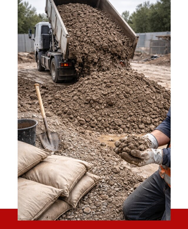 Купить глина для засыпки в Надыме от 1245 р. за куб | ПРОНЕРУДНдм