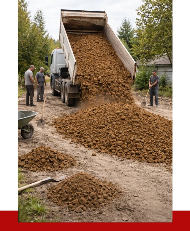 Купить суглинок с доставкой в Надыме от 2595 р. за куб | ПРОНЕРУДНдм