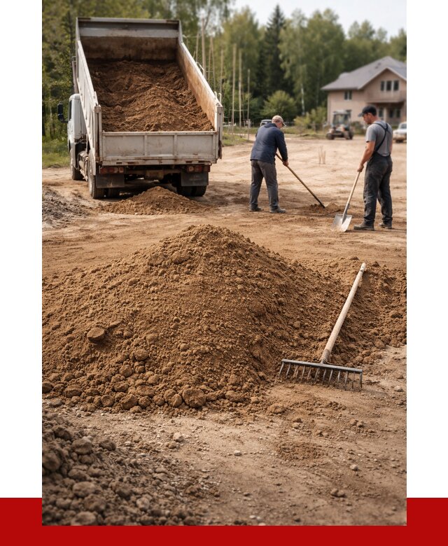 Суглинок для планировки в Надыме с доставкой от 4359 р. | ПРОНЕРУДНдм