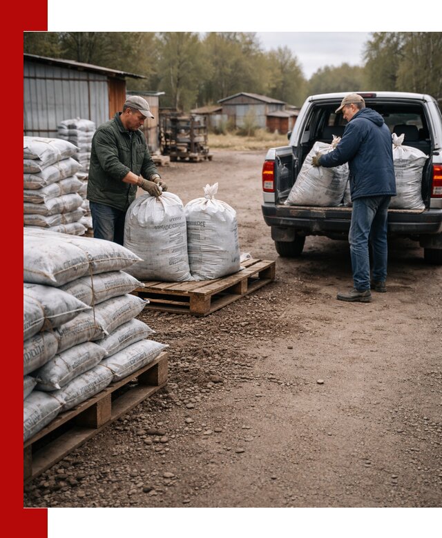 Купить конский навоз в мешках с доставкой в Надыме