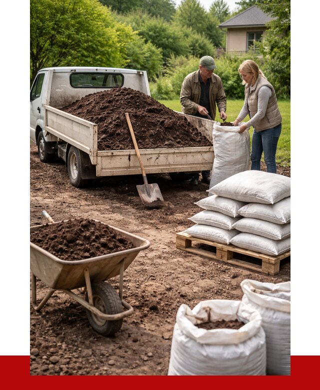 Перегной в мешках с доставкой в Надыме от 2283 р. | ПРОНЕРУДНдм