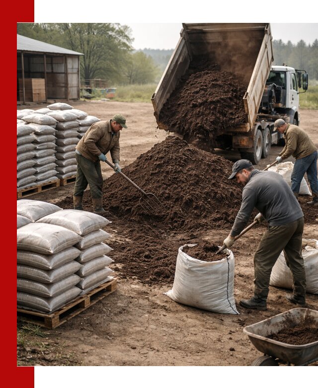 Доставка компоста оптом и в розницу в Надыме