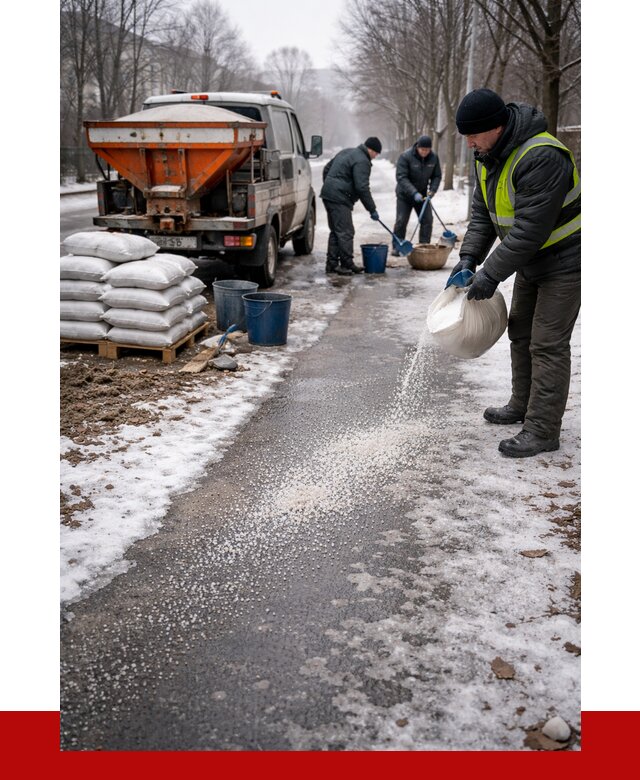 Реагент против гололеда в Надыме с доставкой от 4670 р. | ПРОНЕРУДНдм