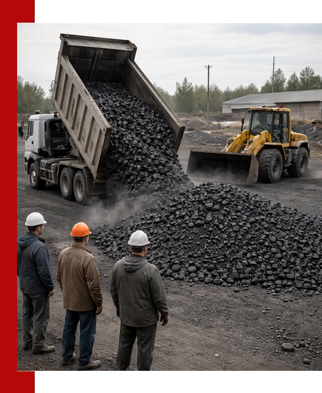 Доставка угля антрацита в Надыме с самосвалами и погрузкой