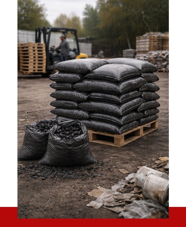 Купить уголь в мешках с доставкой в Надыме от 7784 р. | ПРОНЕРУДНдм