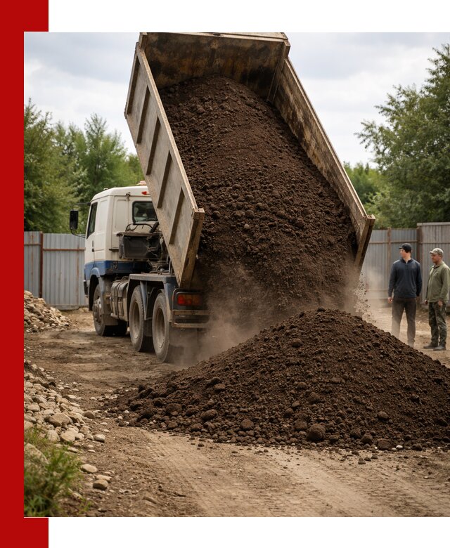 Доставка самосвалом 10 кубов в Надыме быстро и надёжно