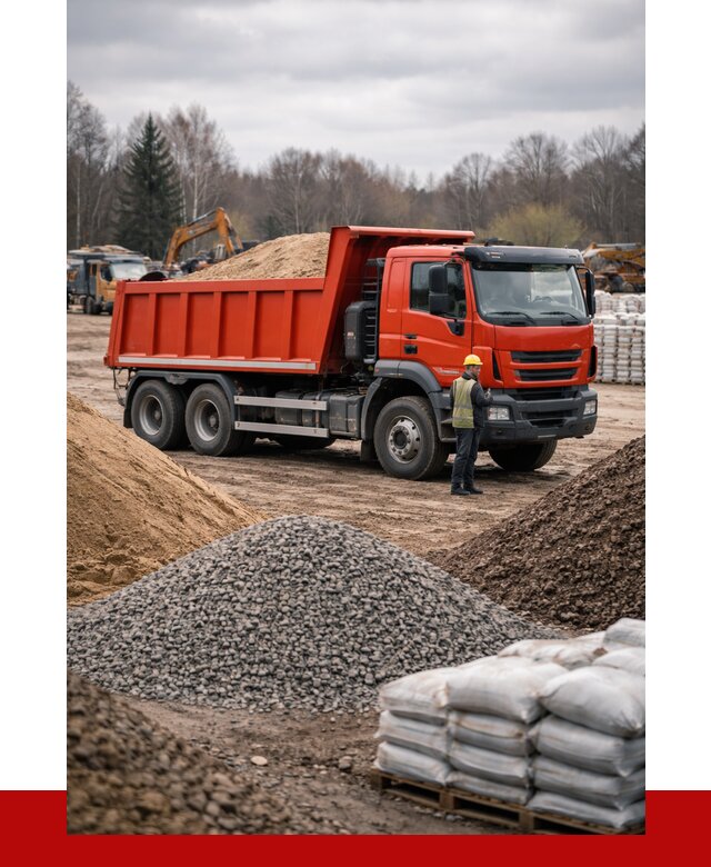 Доставка самосвалом 25 кубов в Надыме от 7784 р. | ПРОНЕРУДНдм