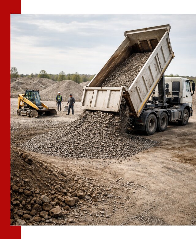 Доставка самосвалом 25 м³ в Надыме быстро и надежно