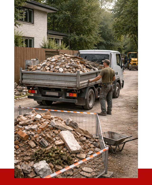 Вывоз строительного мусора с погрузкой в Надыме от 7784 р | ПРОНЕРУДНдм