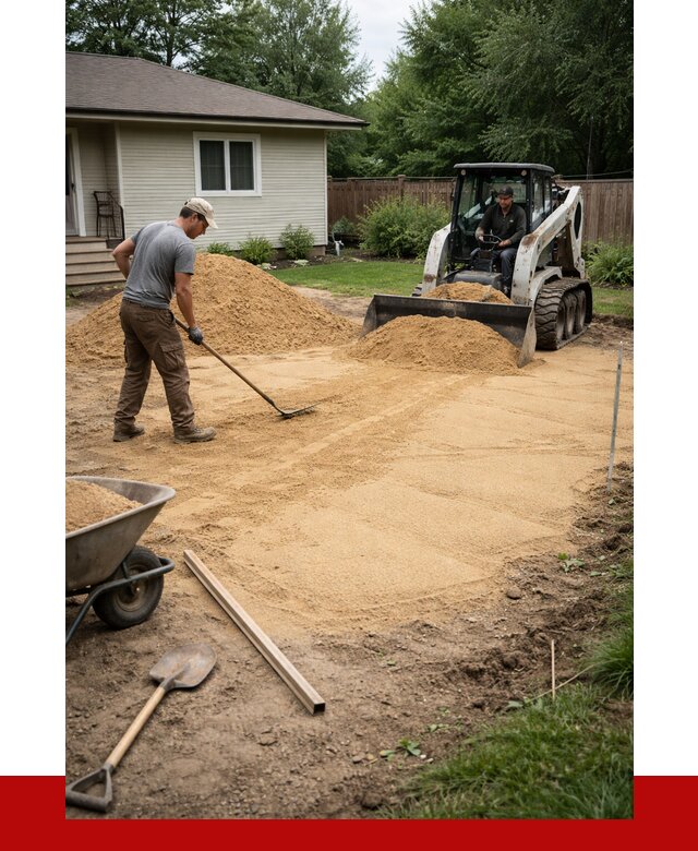 Отсыпка участка песком в Надыме, от 2595 р., ПРОНЕРУДНдм