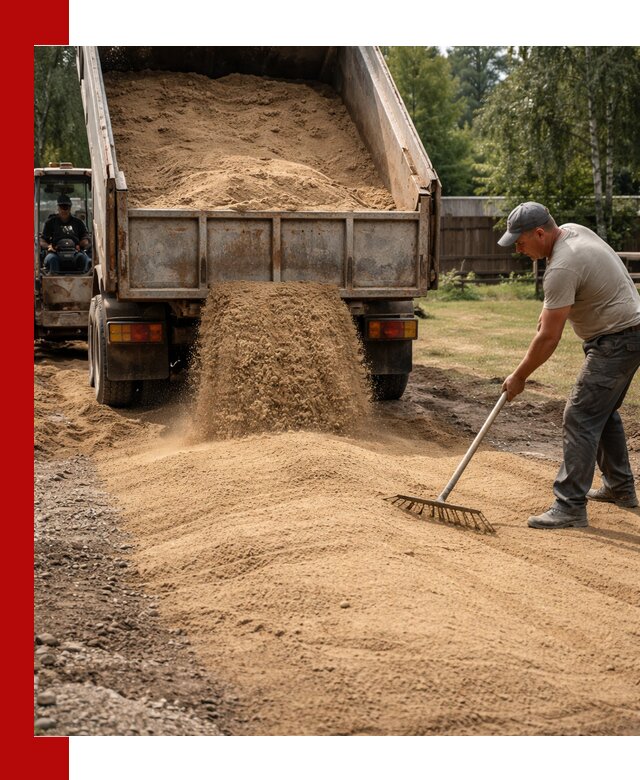 Отсыпка участка песком в Надыме быстро и качественно