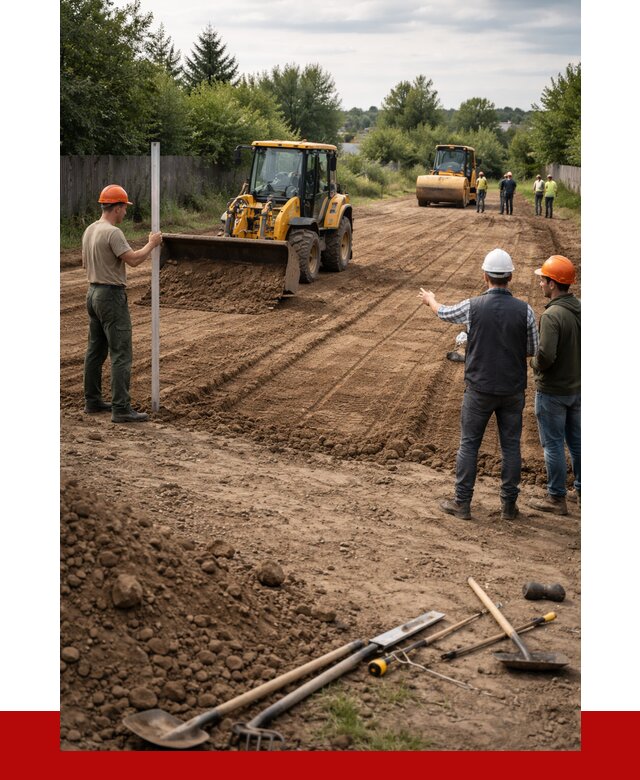 Планировка участка грунтом в Надыме от 4670 р ПРОНЕРУДНдм